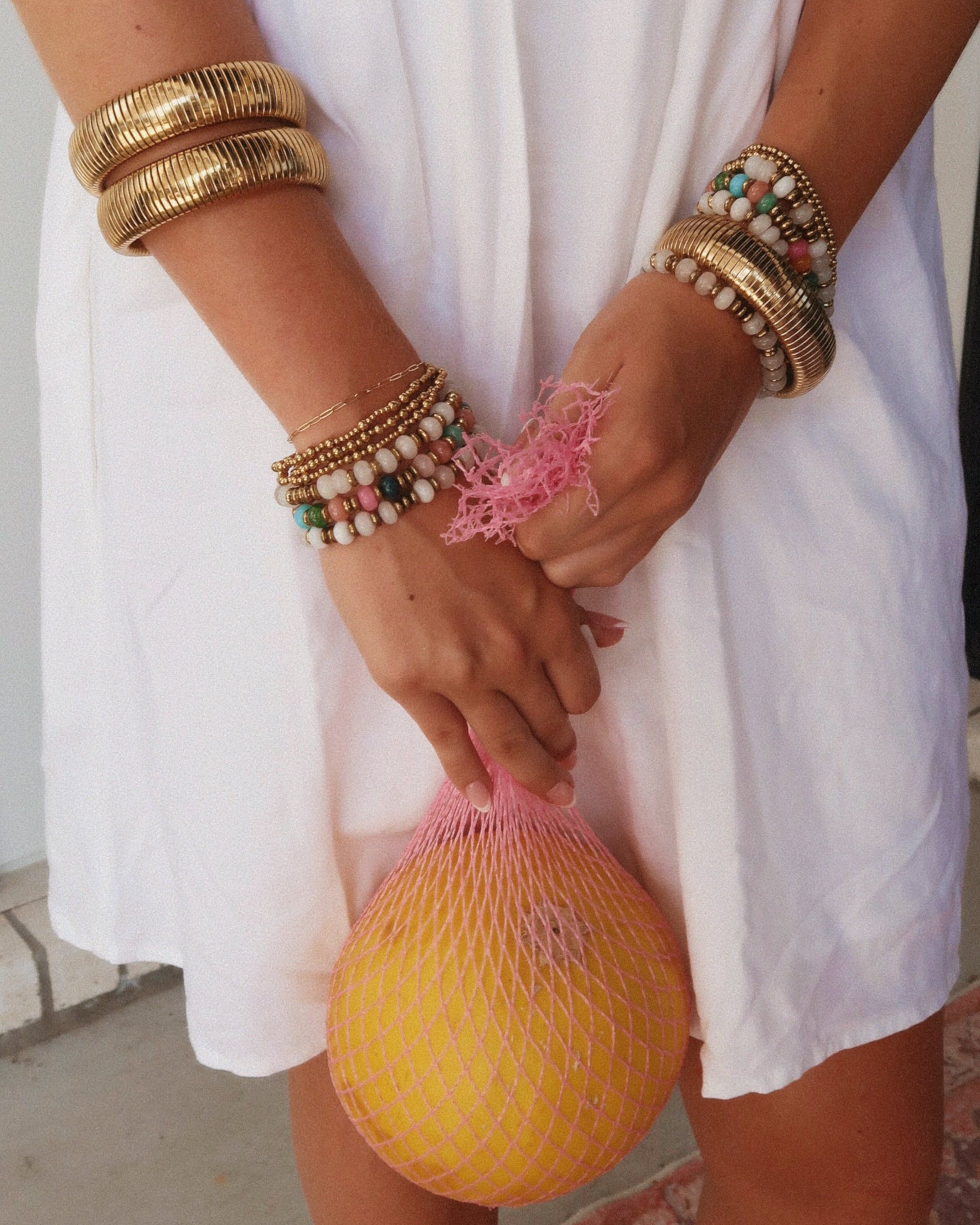 Ziggy Beaded Bracelet : Hypoallergenic and Water Resistant