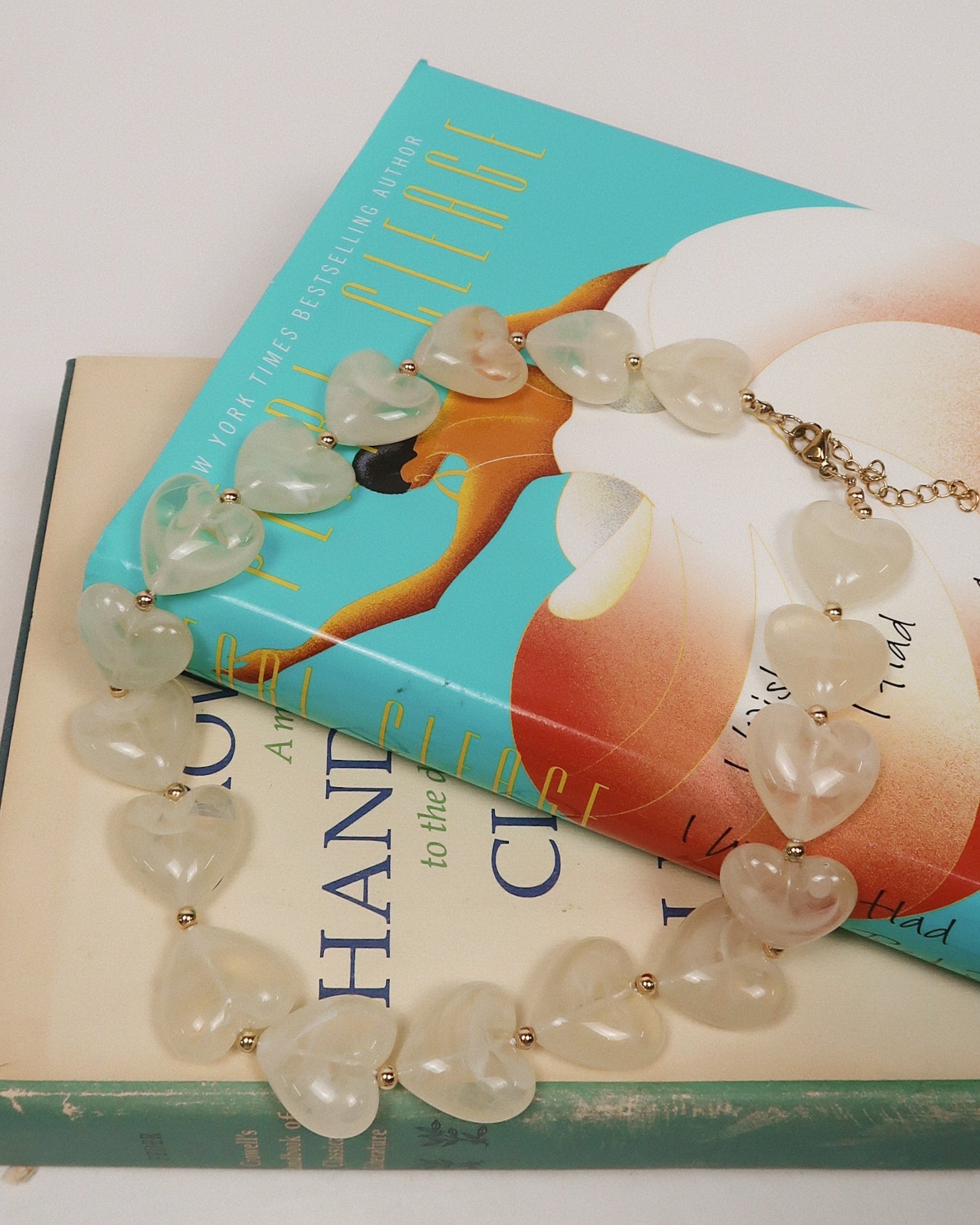 Harley Heart Stone Necklace : Hypoallergenic and Water Resistant