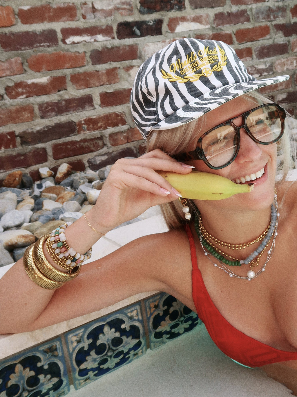 Ivy Pearl Three Layer Necklace  : Hypoallergenic and Water Resistant