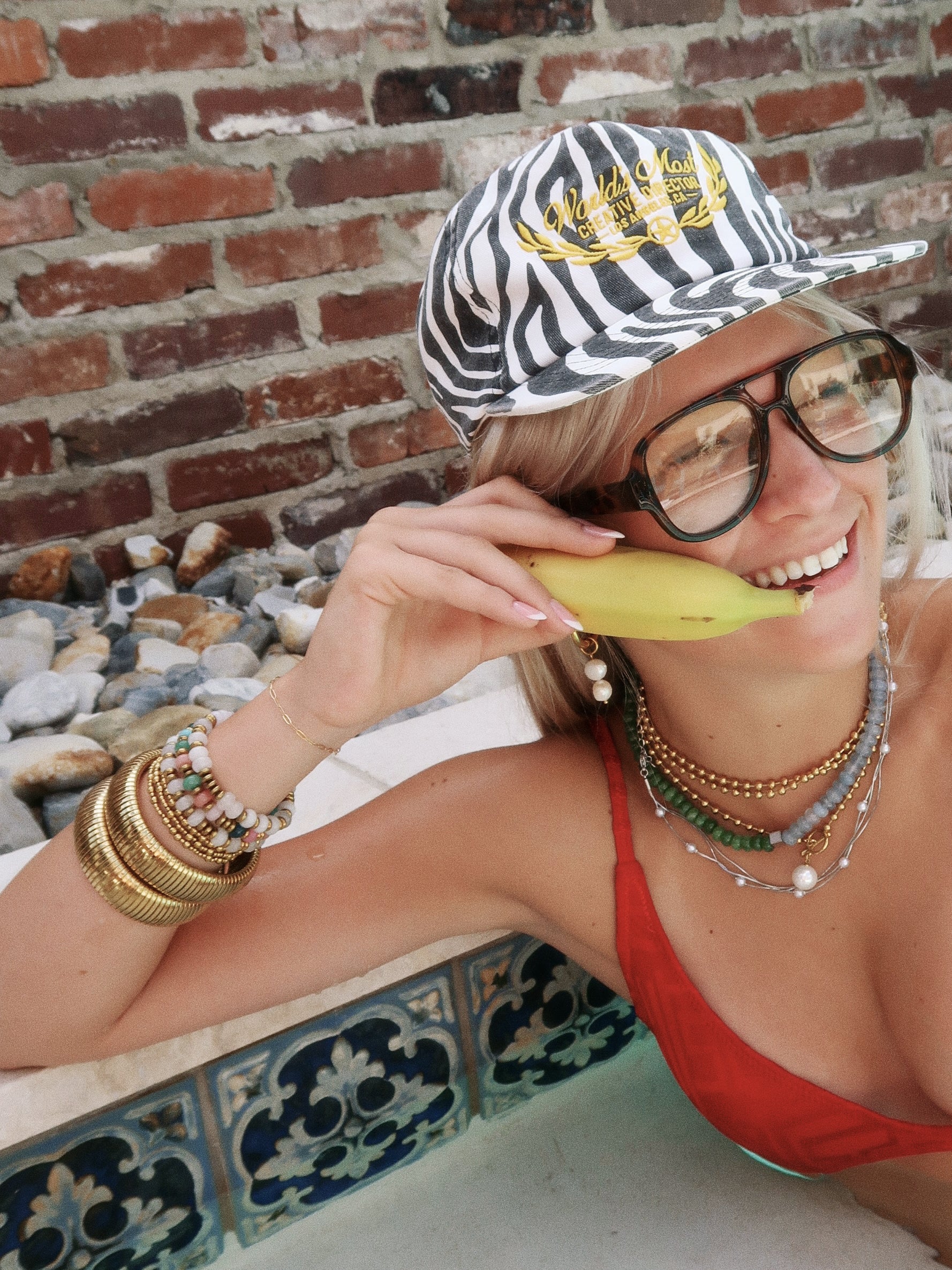Ivy Pearl Three Layer Necklace  : Hypoallergenic and Water Resistant