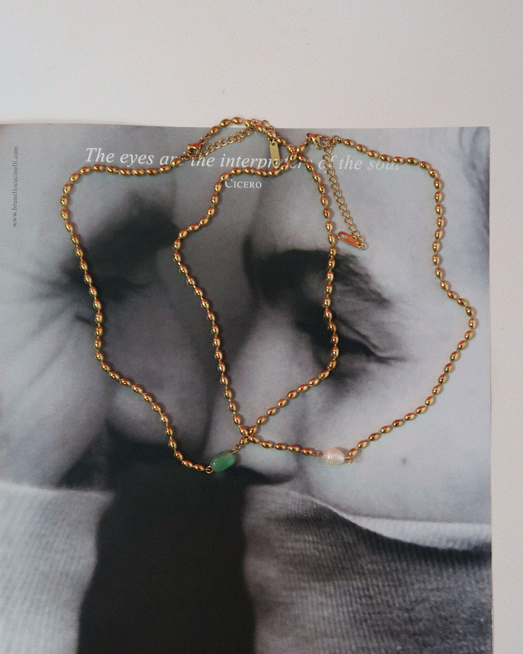 Joey Necklace : Hypoallergenic and Water Resistant