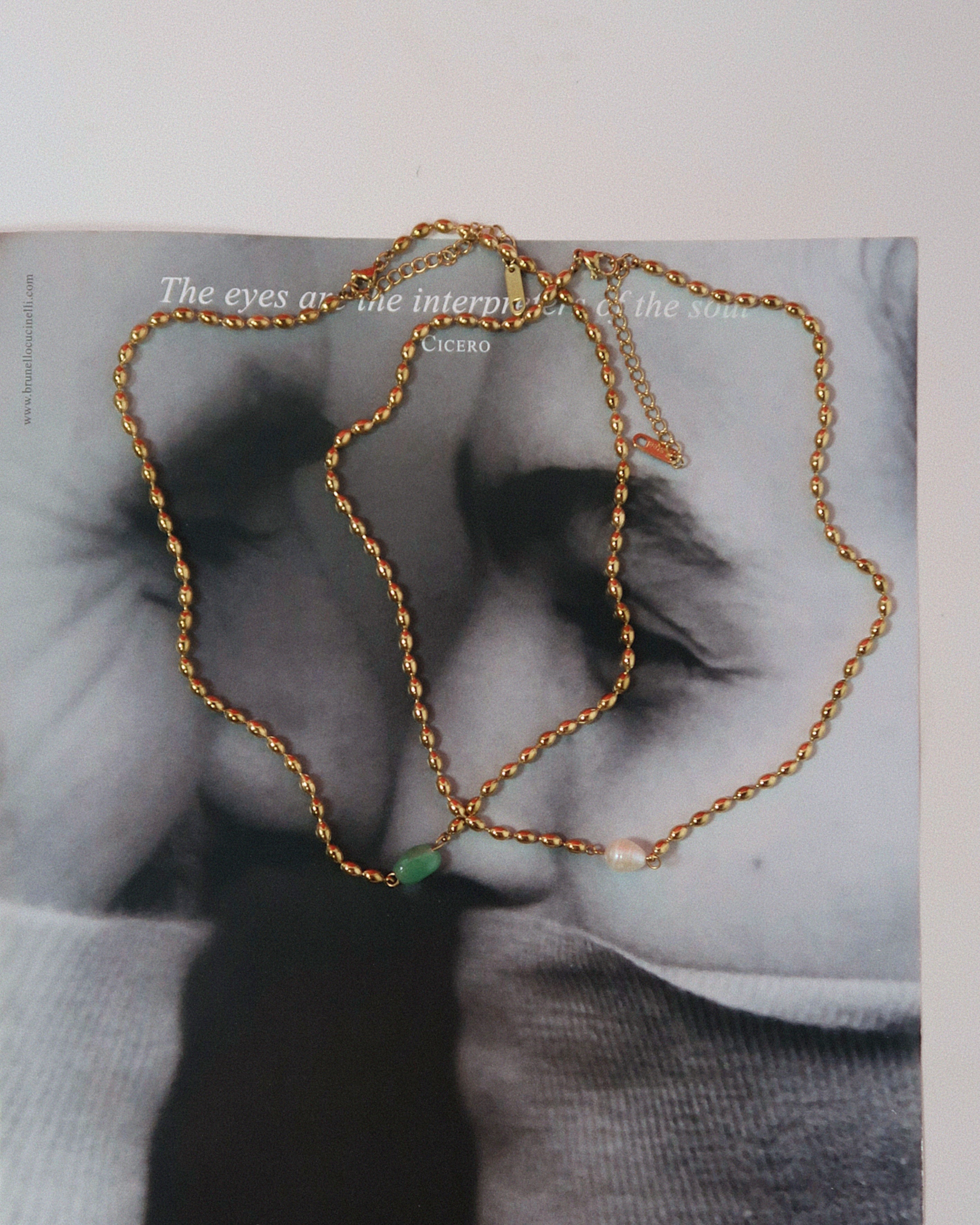 Joey Necklace : Hypoallergenic and Water Resistant