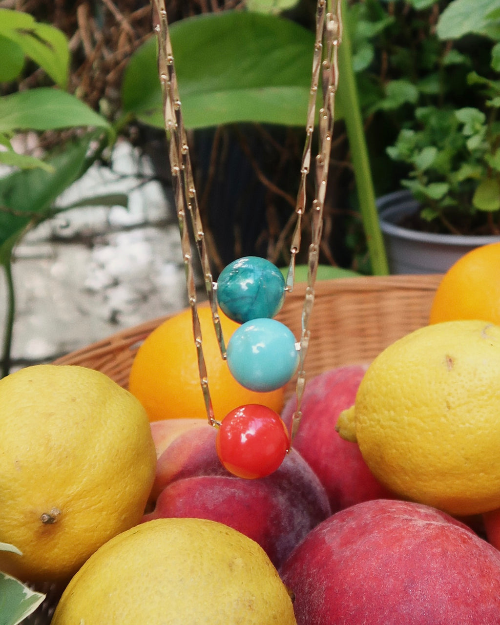 Bobby Necklace : Hypoallergenic and Water Resistant