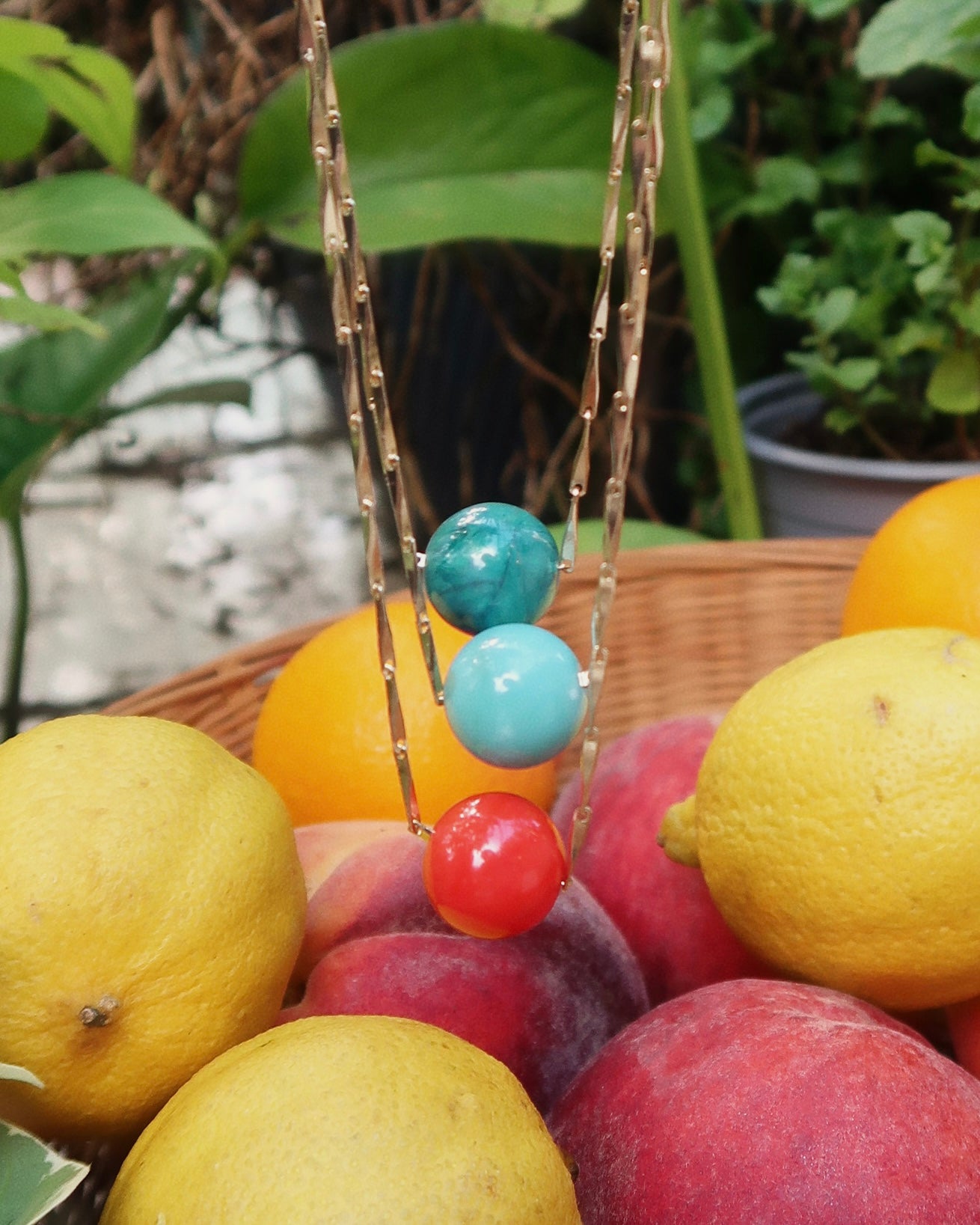 Bobby Necklace : Hypoallergenic and Water Resistant