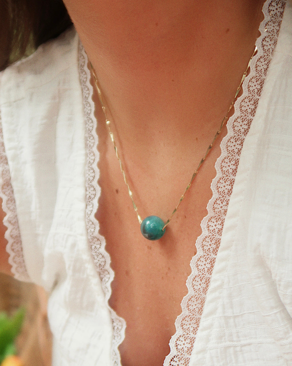 Bobby Necklace : Hypoallergenic and Water Resistant
